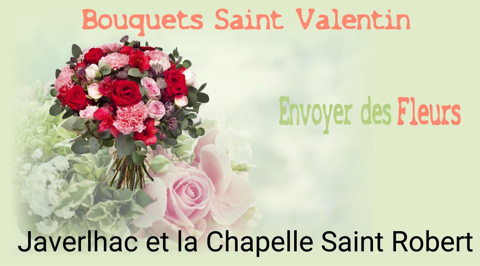 Roses de Saint-Valentin livrées à Javerlhac-et-la-Chapelle-Saint-Robert